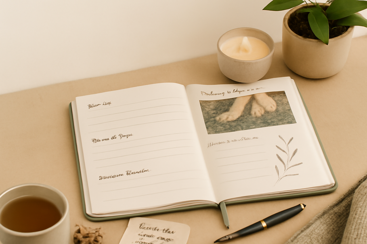 A Gentle Journal for Hard Days - 7 #FE82
